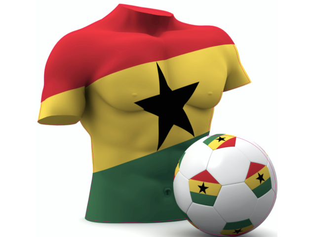 Autocollant Foot Ghana - Football