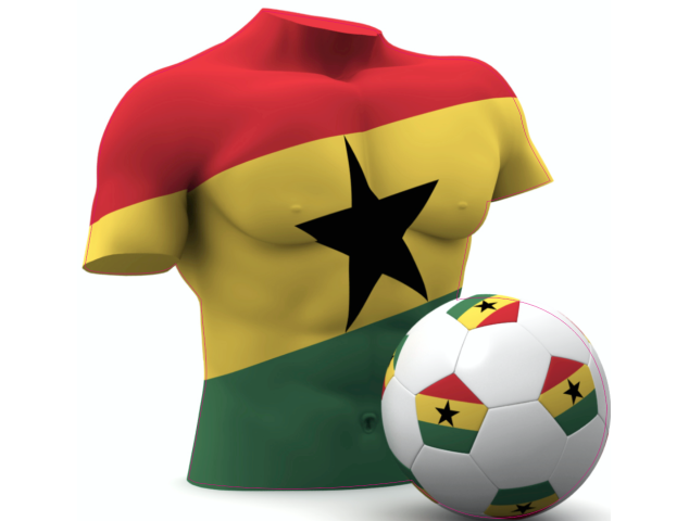 Autocollant Foot Ghana - Football