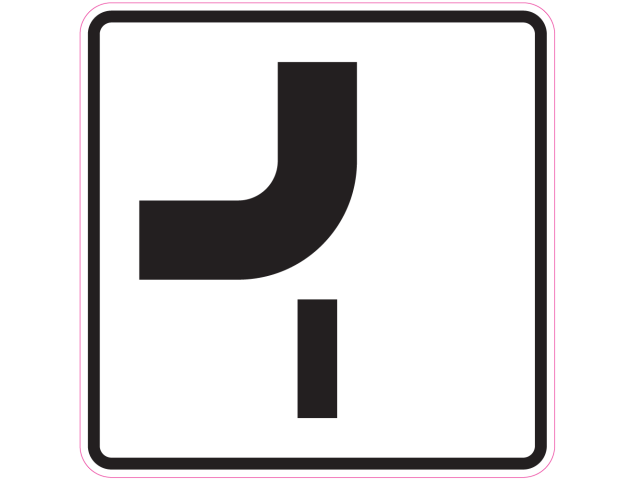 Panneau Indication Route prioritaire 6 - Signalétique