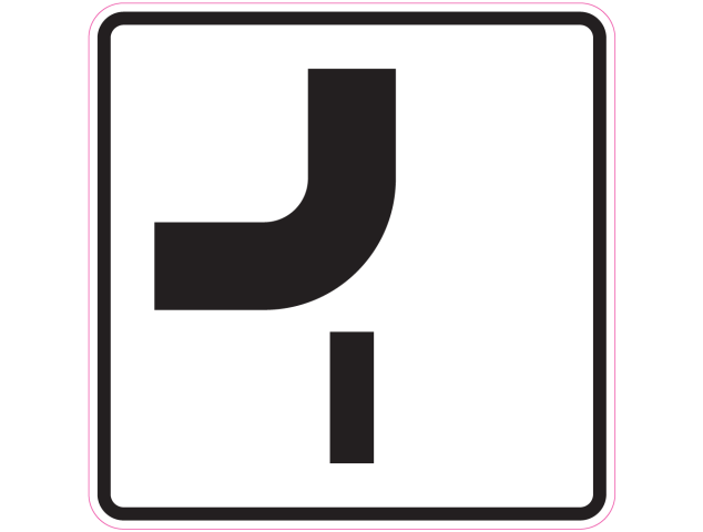 Panneau Indication Route prioritaire 6 - Signalétique