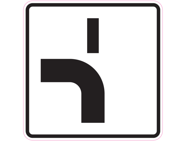 Panneau Indication Route prioritaire 8 - Signalétique