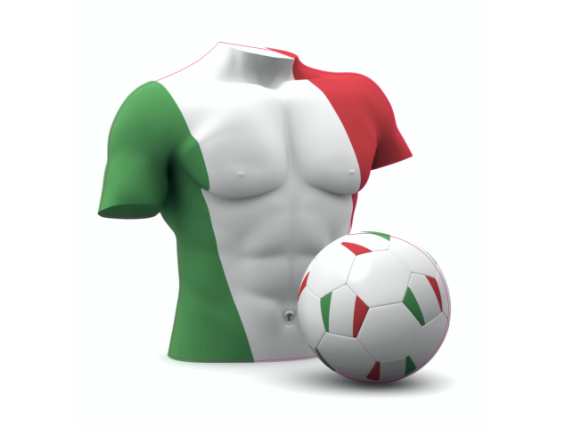 Autocollant Foot Italie - Football