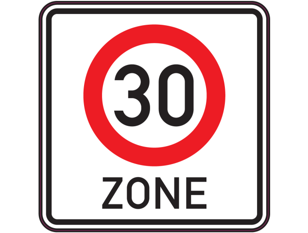 Panneau Indication Zone 30 - Signalétique