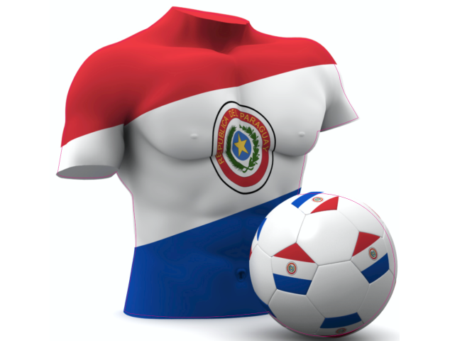 Autocollant Foot Paraguay - Football