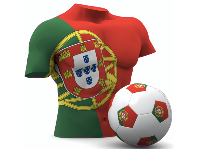 Autocollant Foot Portugal - Football