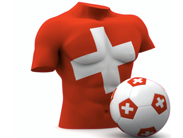 Autocollant Foot Suisse - Football