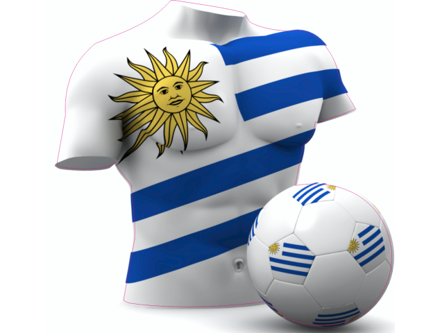 Autocollant Foot Uruguay - Football