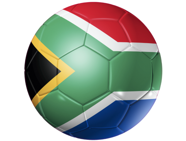 Autocollant Ballon Foot Afrique du Sud - Football