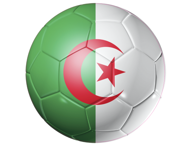Autocollant Ballon Foot Algerie - Football