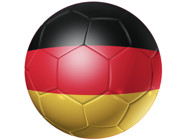 Autocollant Ballon Foot Allemagne - Football