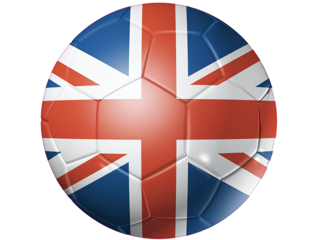 Autocollant Ballon Foot Angleterre - Football