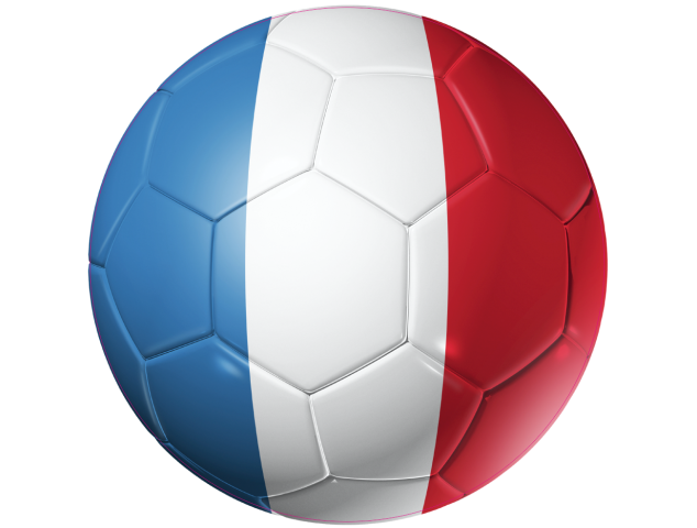 Autocollant Ballon Foot France - Football