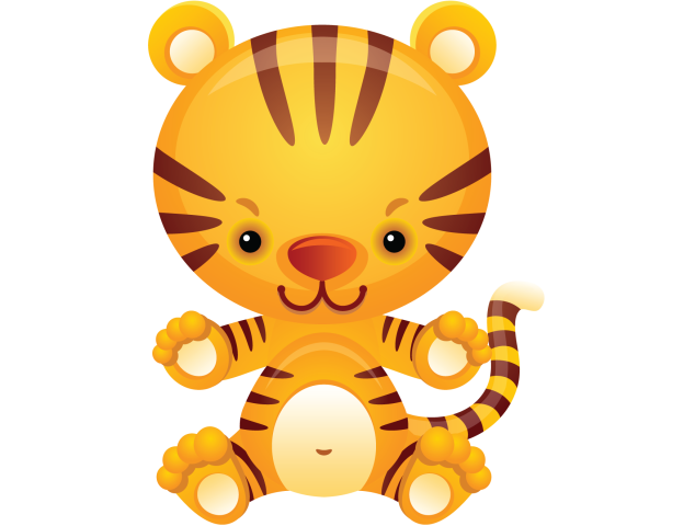 Stickers Tigre Pour Enfants - Stickers Enfants