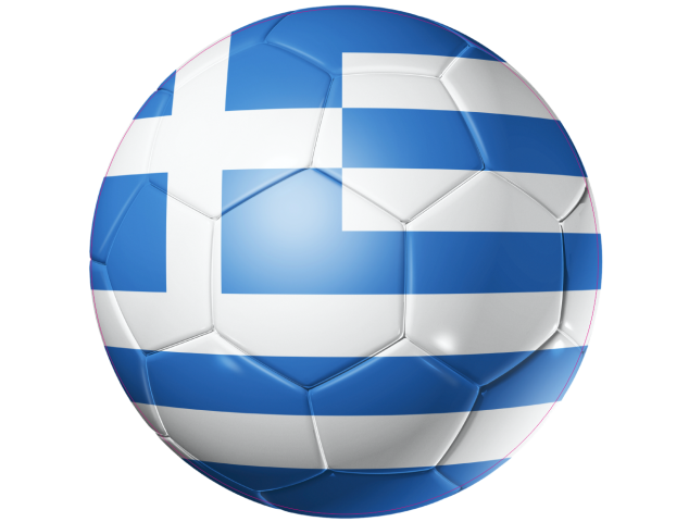 Autocollant Ballon Foot  Grece - Football