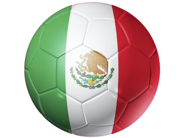 Autocollant Ballon Foot Mexique - Football