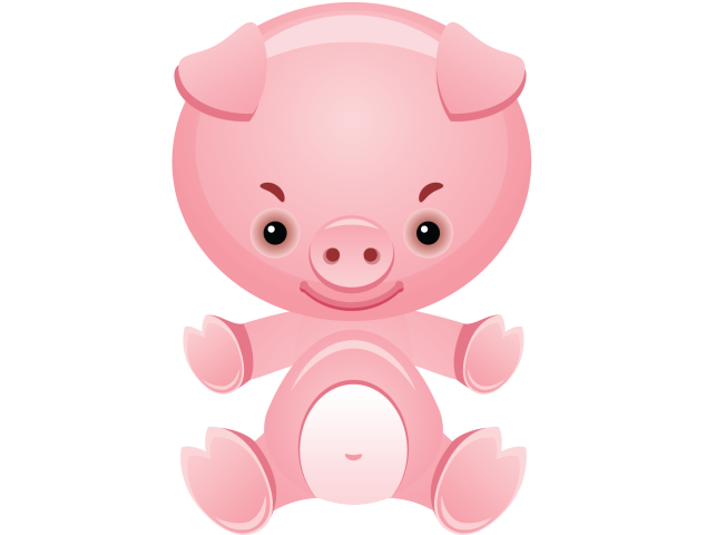 Stickers Cochon 2 Pour Enfants - Stickers Enfants