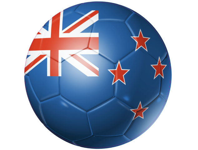 Autocollant Ballon Foot Nouvelle Zeland - Football