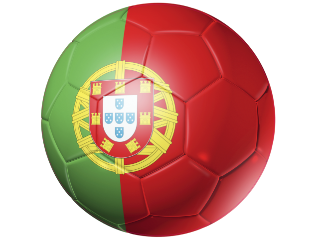 Autocollant Ballon Foot Portugal - Football