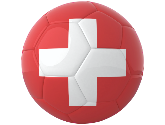 Autocollant Ballon Foot Suisse - Football