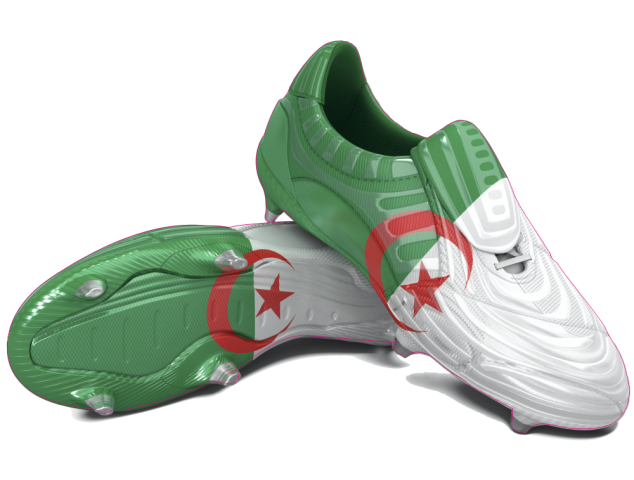 Autocollant Chaussure Foot Algerie - Football