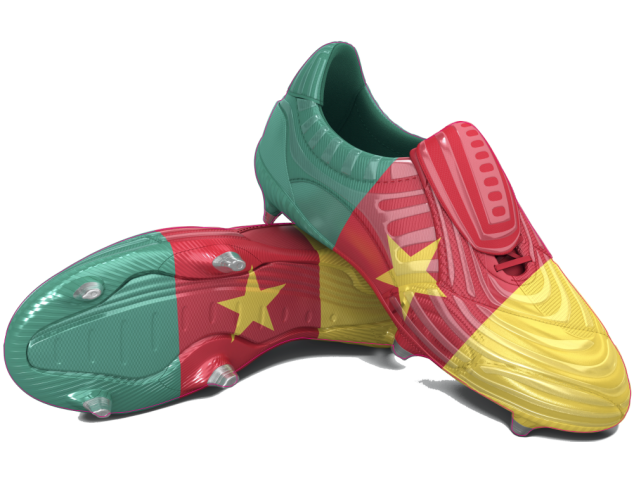 Autocollant Chaussure Foot Cameroun - Football