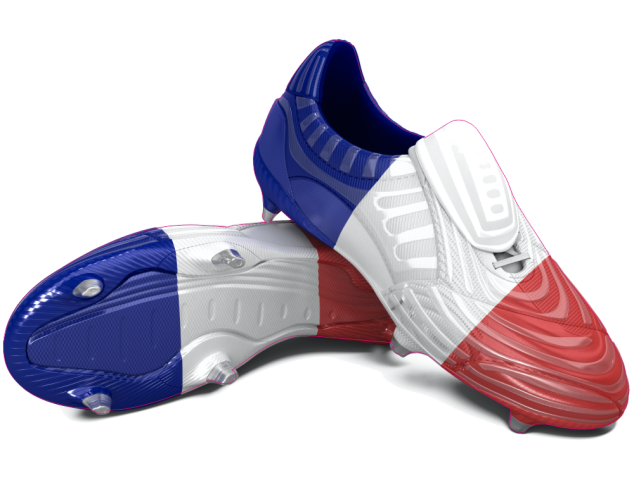 Autocollant Chaussure Foot France - Football