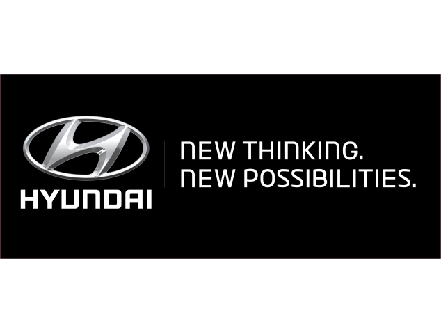 Autocollant Hyundai Black - Auto Hyundai
