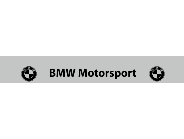 Autocollant Bande Bmw Motorsport Logo - Stickers BMW