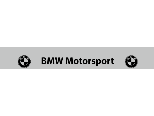 Autocollant Bande Bmw Motorsport Logo - Stickers BMW