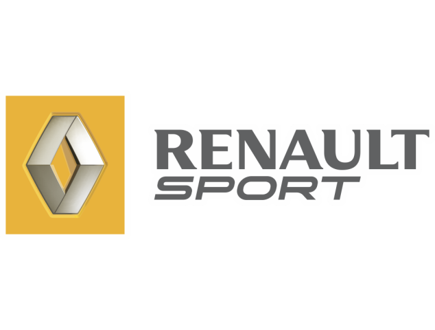 Autocollant Renault Sport Blanc - Auto Renault