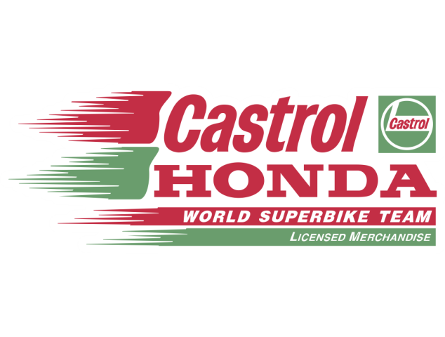 Autocollant Honda Castrol - Auto Honda