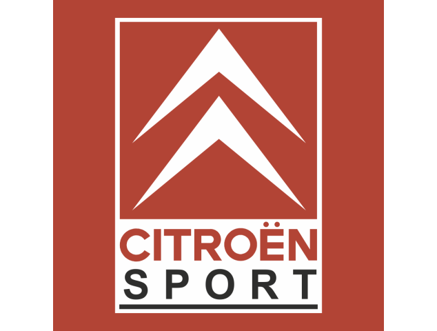 Autocollant Citroen Sport Carré - Auto Citroën