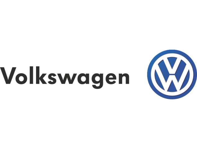 Autocollant Volkswagen Logo 2 - Auto Volkswagen