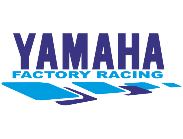 Autocollant Yamaha Racing Blanc - Stickers Yamaha