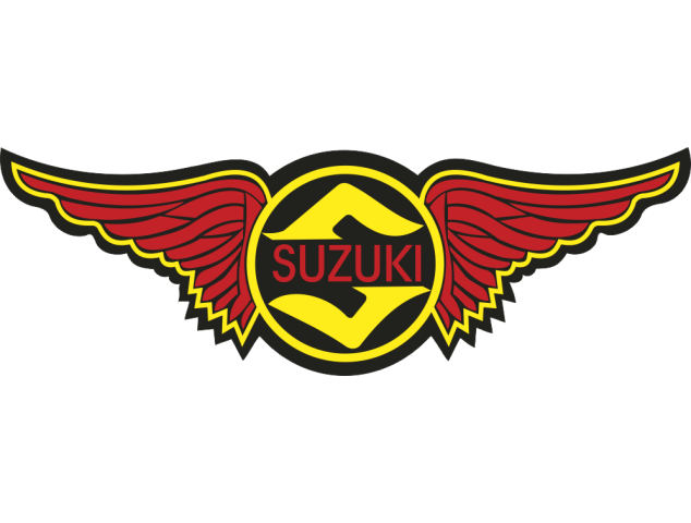 Autocollant Suzuki Wings - Stickers Suzuki
