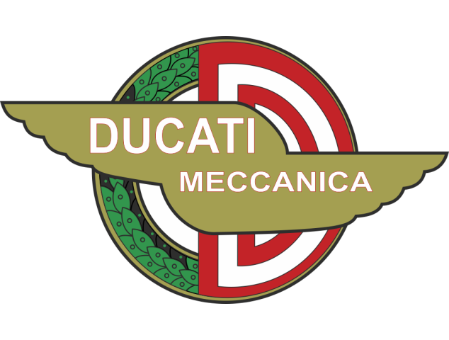 Autocollant Ducati Meccanica - Moto Ducati