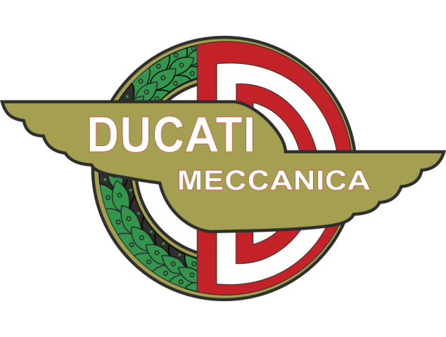 Autocollant Ducati Meccanica - Moto Ducati