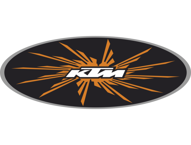 Autocollant Ktm Ovale - Stickers KTM