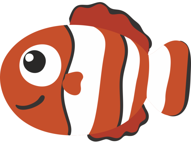 Autocollant Poisson Nemo - Stickers Enfants