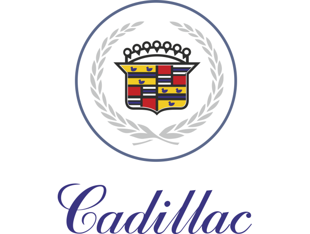 Autocollant Cadillac Bleu - Auto Cadillac