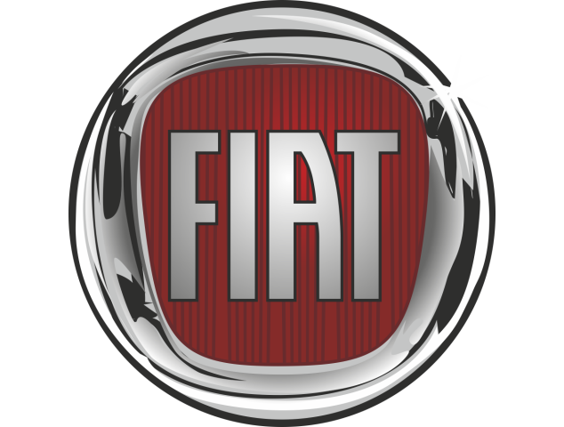Autocollant Fiat Rectangle - Auto Fiat