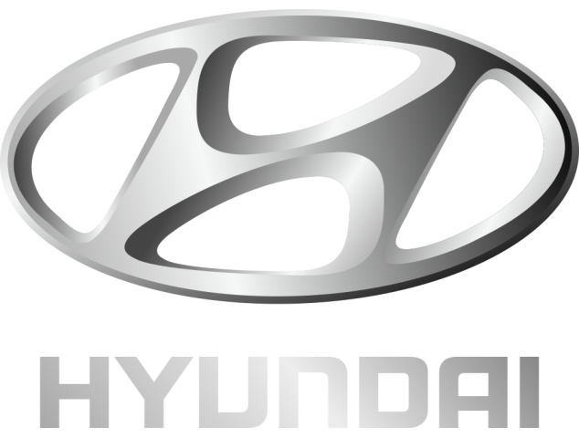 Autocollant Hyundai Logo Gris - Auto Hyundai