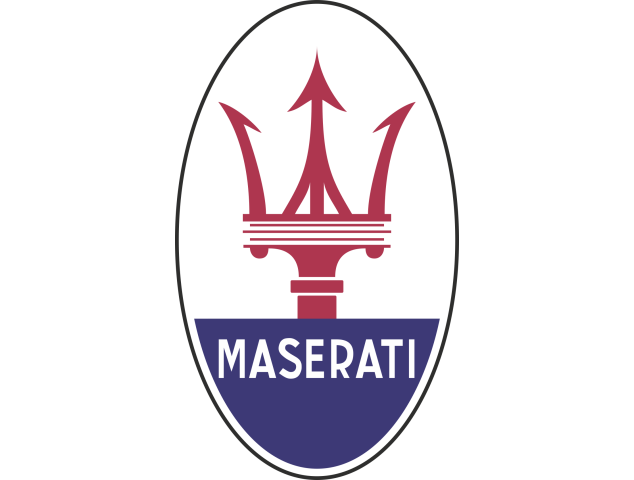 Autocollant Maserati Logo - Auto Maserati