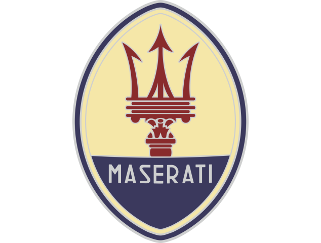 Autocollant Maserati Logo 2 - Auto Maserati