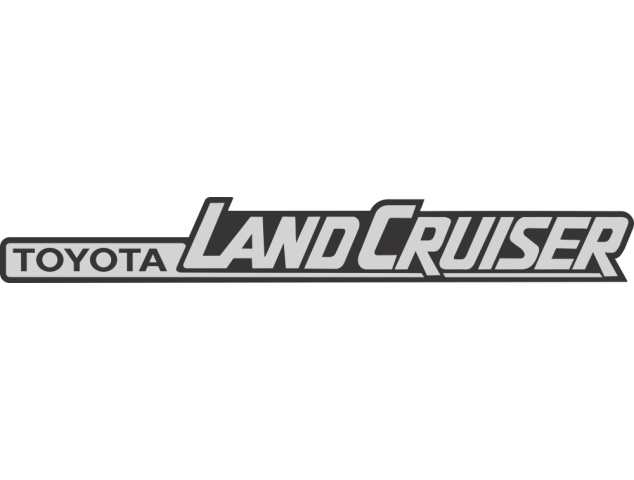 Autocollant Toyota Land Cruiser - Auto Toyota