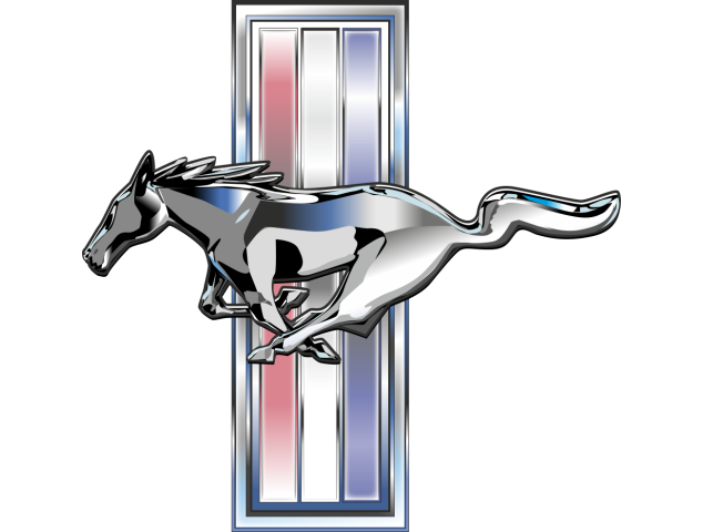 Autocollant Mustang Logo 2 - Auto Mustang