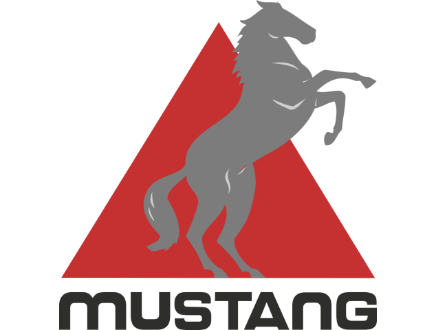 Autocollant Mustang Logo 4 - Auto Mustang