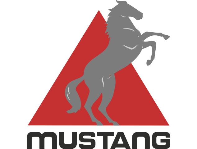 Autocollant Mustang Logo 4 - Auto Mustang