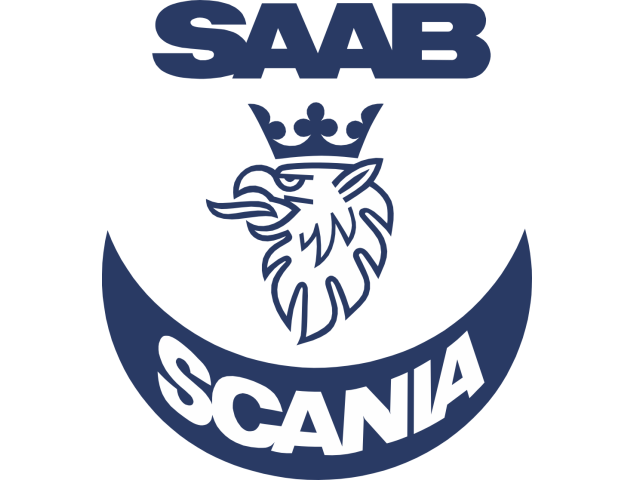 Autocollant Saab Scania - Auto Saab