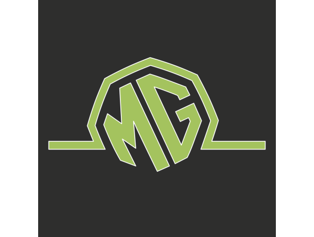 Autocollant Mg Logo 5 - Auto MG